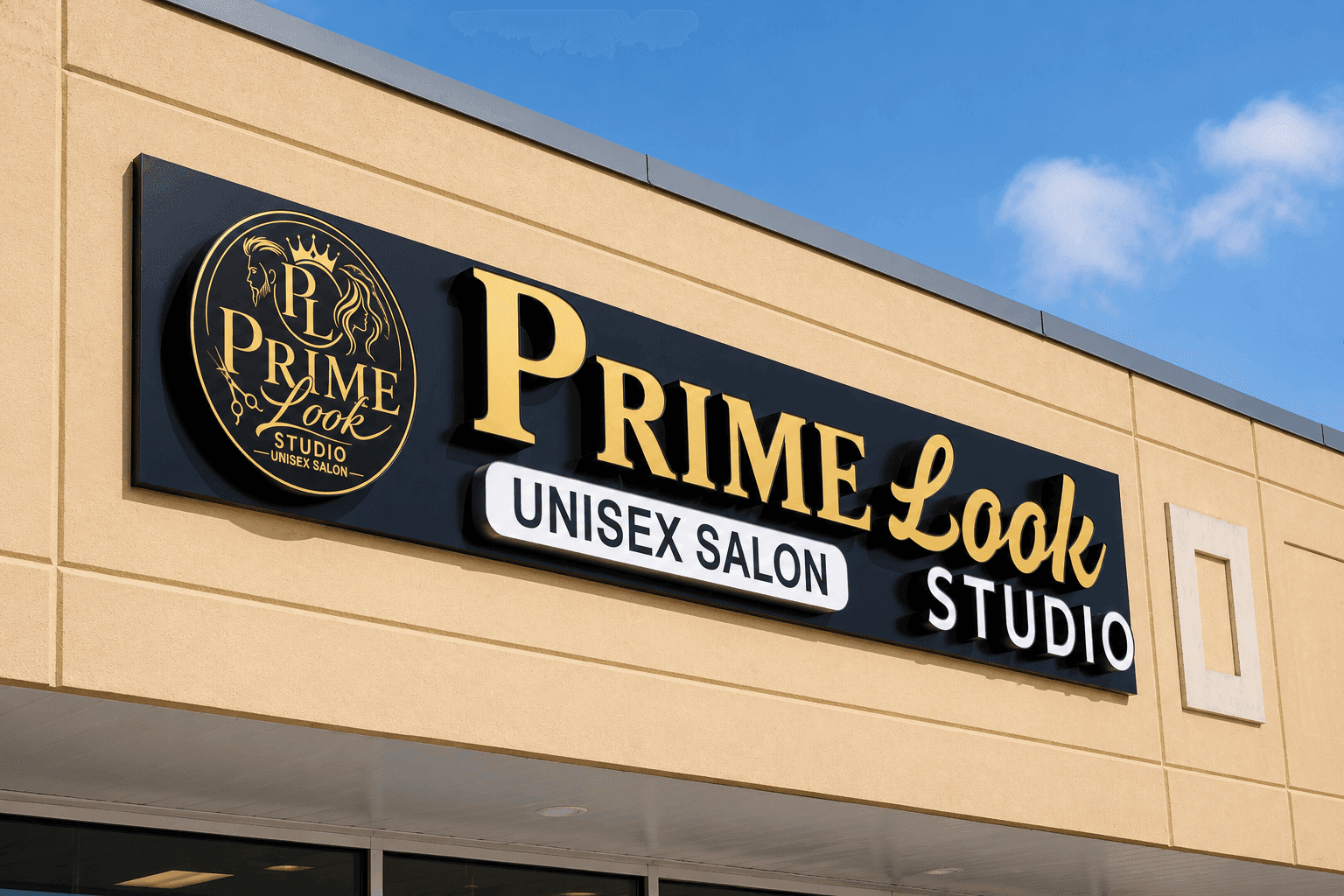 Luxury salon interior